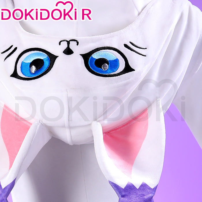 【Size S-3XL】DokiDoki-R Game Cosplay Costume Doujin Hoodie Jumpsuit BodySuit