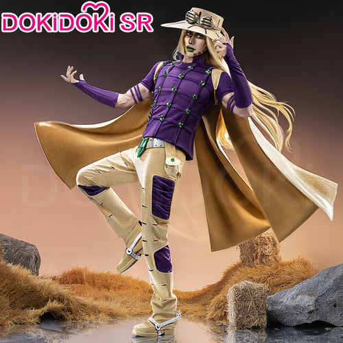 【Size S-3XL】DokiDoki-SR Anime Season 7 Cosplay Costume SBR Purple Jeans With Hat Halloween