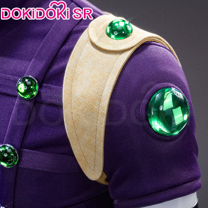 【Size S-3XL】DokiDoki-SR Anime Season 7 Cosplay Costume SBR Purple Jeans With Hat Halloween