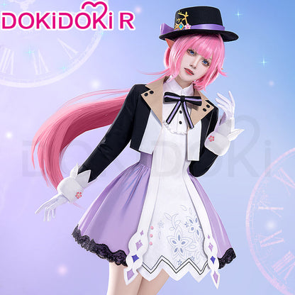【Size S-XL】DokiDoki-R Game Honkai Impact 3rd Cosplay Elysia Costume Wonderland Series