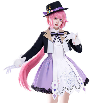 【Size S-XL】DokiDoki-R Game Honkai Impact 3rd Cosplay Elysia Costume Wonderland Series
