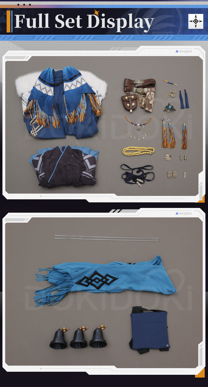 【Size S-XL】DokiDoki-SR Game Arknights Cosplay Pramanix the Prerita Costume Anya Silverash