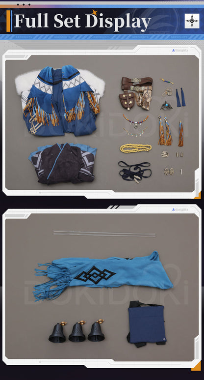 【Size S-XL】DokiDoki-SR Game Arknights Cosplay Pramanix the Prerita Costume Anya Silverash