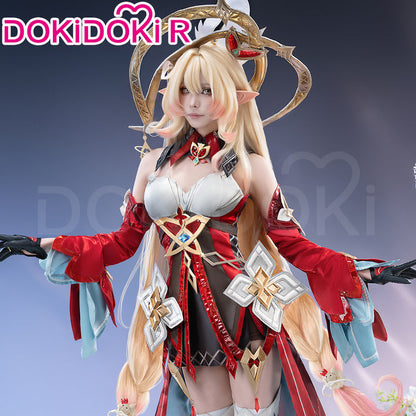 【Size XS-2XL】DokiDoki-R Game Genshin Impact Cosplay Alice Costume Nod-Krai nodkrai Song of the Welkin Moon “ A ”