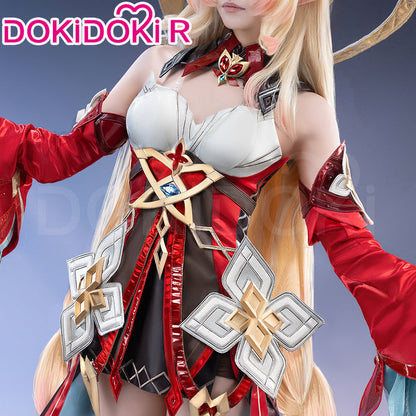 【Size XS-2XL】DokiDoki-R Game Genshin Impact Cosplay Alice Costume Nod-Krai nodkrai Song of the Welkin Moon “ A ”