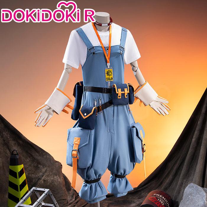 【Size XS-3XL】DokiDoki Anime GACHIAKUTA Cosplay August Stilza Costume Halloween