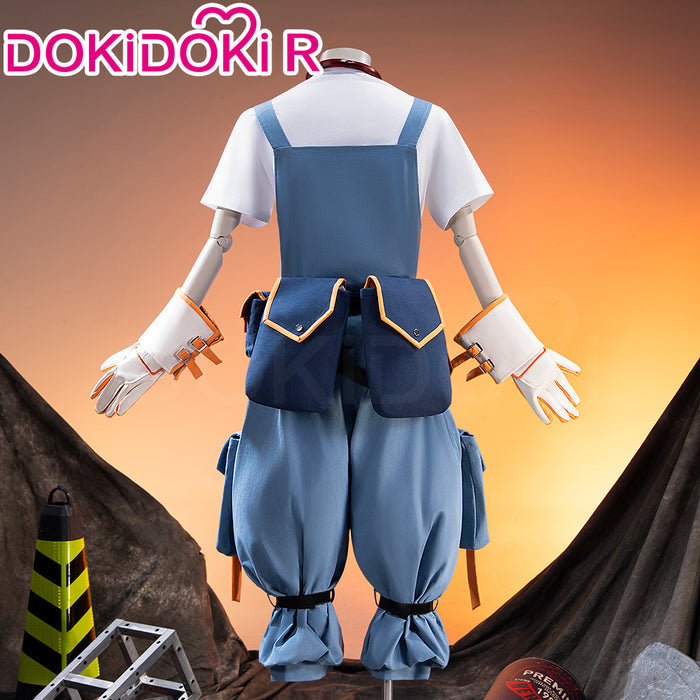 【Size XS-3XL】DokiDoki Anime GACHIAKUTA Cosplay August Stilza Costume Halloween