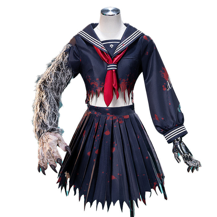 【Size XS-3XL】DokiDoki-N Game Cosplay Costume Sailor Suit Fox JK