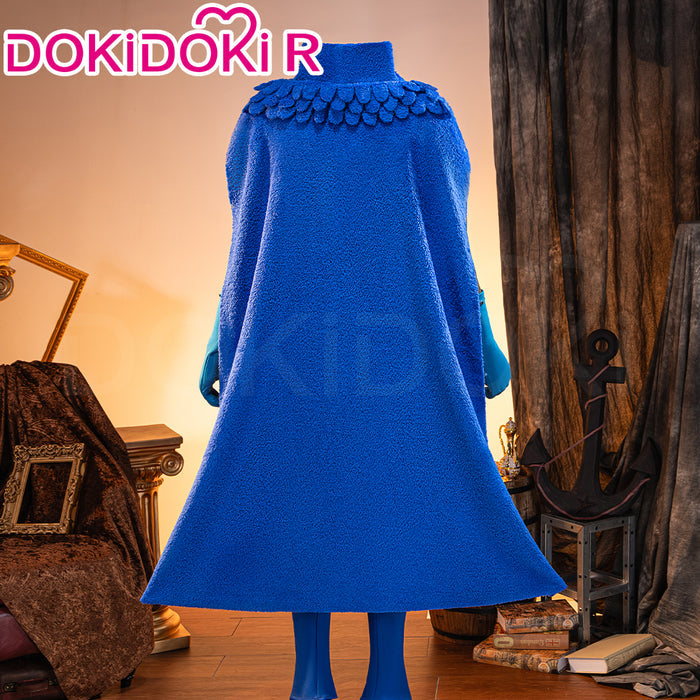 【Size XS-3XL】DokiDoki-R Anime Cosplay Costume Elbaph Arc Blue Inside Grey Armor