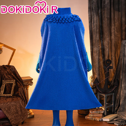 【Size XS-3XL】DokiDoki-R Anime Cosplay Costume Elbaph Arc Blue Inside Grey Armor