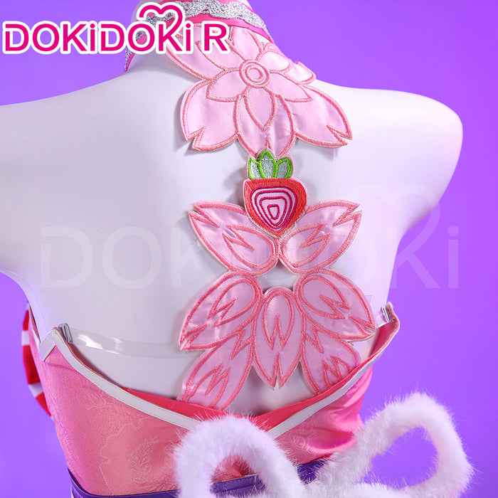 【Size XS-3XL】DokiDoki-R Cosplay Strawberry Costume Pink Dress Daring Daifuku