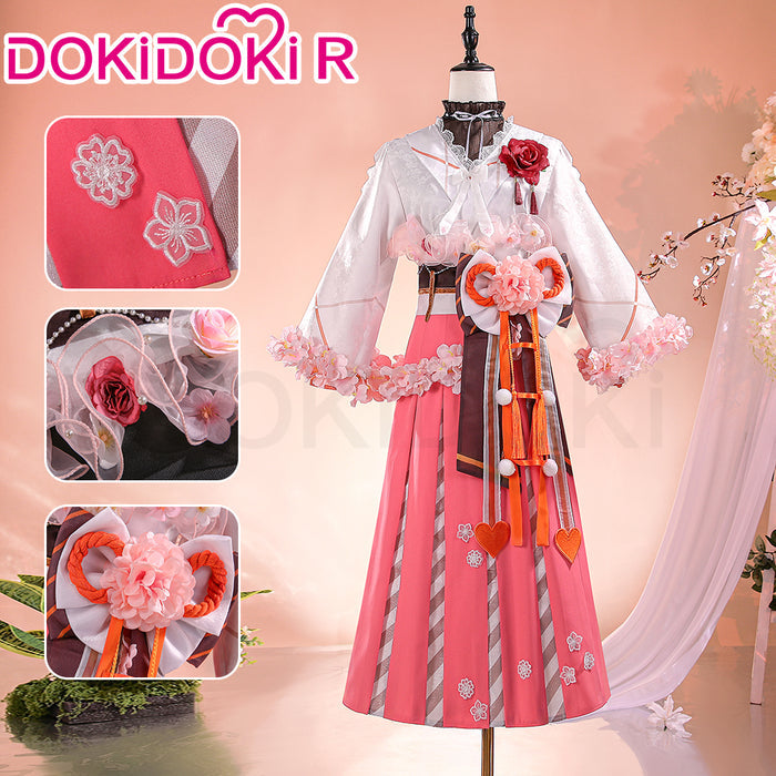 【Size XS-XL】DokiDoki-R Anime Agents of the Four Seasons Cosplay Hinagiku Kayo Costume