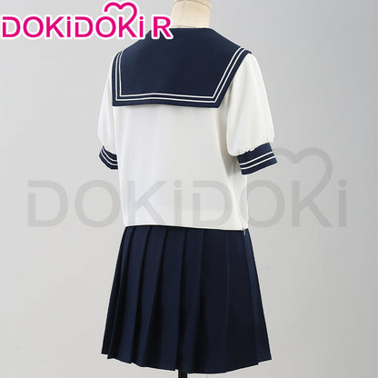 【Size XS-XL】Dokidoki-R Anime You and I are Polar Opposites Cosplay Miyu Suzuki Costume Uniform JK Cute