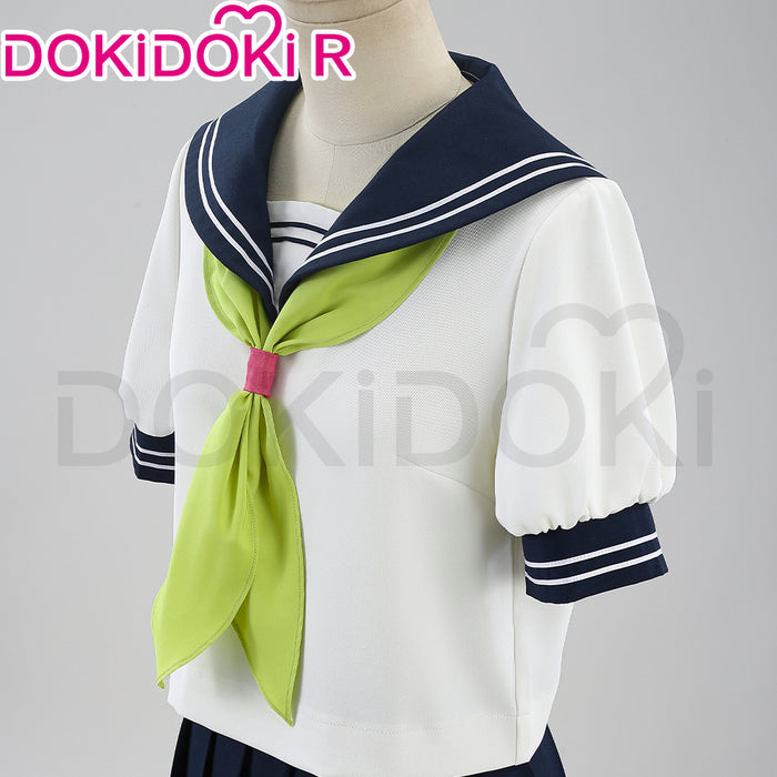 【Size XS-XL】Dokidoki-R Anime You and I are Polar Opposites Cosplay Miyu Suzuki Costume Uniform JK Cute