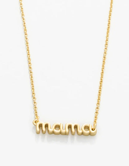 Spartina 449 Sea La Vie Thanks Mama/Script Necklace Spartina 449 Sea La Vie Thanks Mama/Script Necklace Necklaces