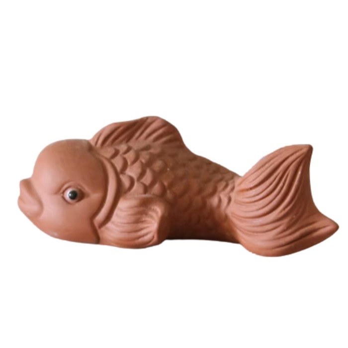 Tea Pet, Red Clay Fish Design