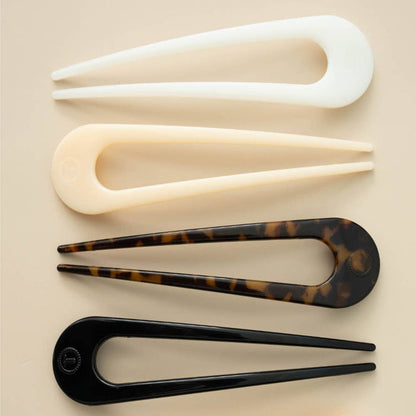 Teleties French Hair Pin Almond Beige Teleties French Hair Pin Almond Beige Accessories
