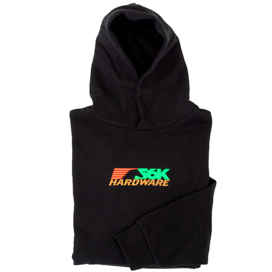Track Hooded Sweatshirt (Black) (S)