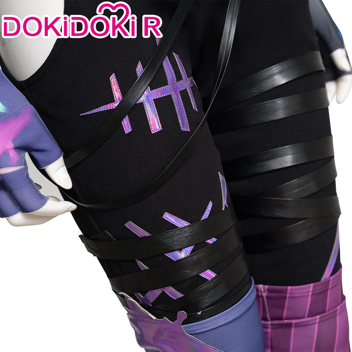 【US LOCAL SHIPPING 】DokiDoki-R Anime Cosplay Fractured Jinxx Costume