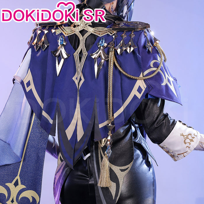 【US LOCAL SHIPPING 】 【DokiDoki-SR Game Genshin Impact Cosplay Fontaine Clorinde Costume Women