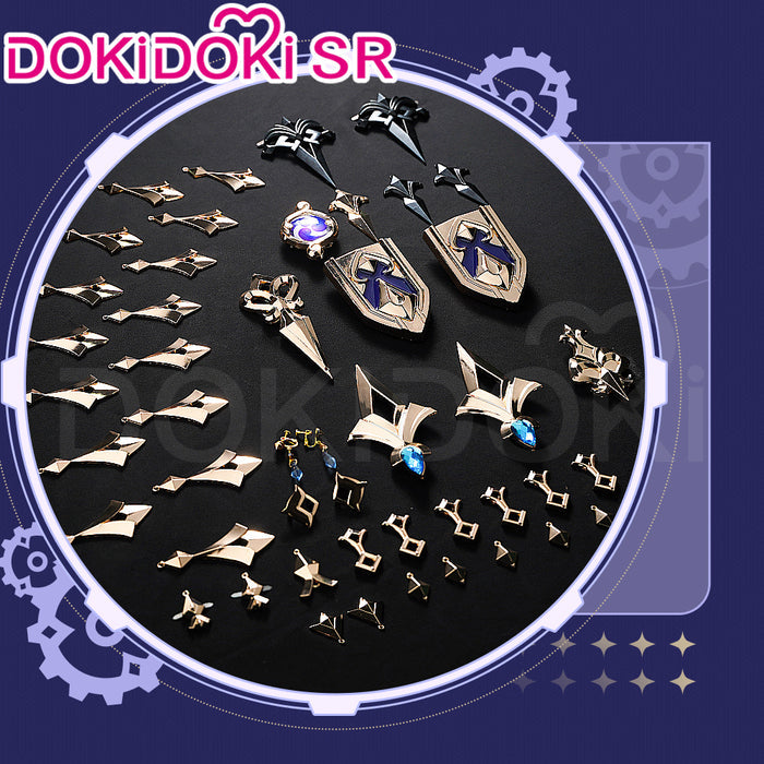 【US LOCAL SHIPPING 】 【DokiDoki-SR Game Genshin Impact Cosplay Fontaine Clorinde Costume Women