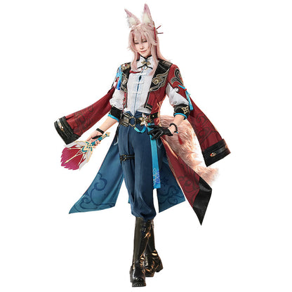 【US LOCAL SHIPPING 】DokiDoki-SR Game Honkai: Star Rail Cosplay Jiaoqiu Costume Jiao Qiu