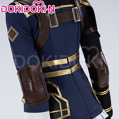 【US LOCAL SHIPPING 】【Size XS-3XL】DokiDoki-N Game Cosplay Cosplay Costume Bule White