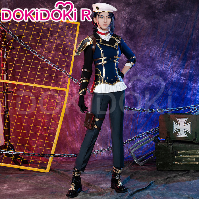 【US LOCAL SHIPPING 】【Size XS-3XL】DokiDoki-R Anime Game Cosplay Cosplay Costume Female Uniform