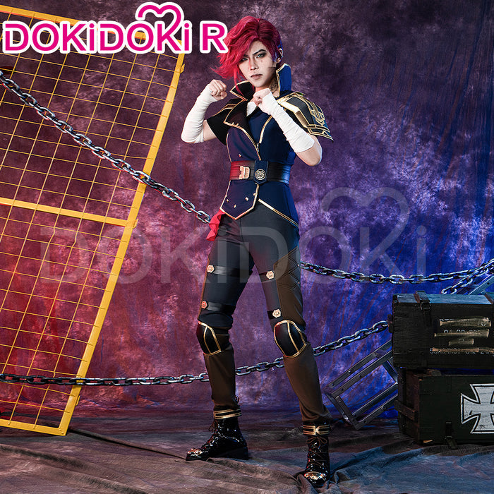 【US LOCAL SHIPPING 】【Size XS-3XL】DokiDoki-R Anime Game Cosplay Cosplay Costume Female Uniform