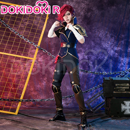 【US LOCAL SHIPPING 】【Size XS-3XL】DokiDoki-R Anime Game Cosplay Cosplay Costume Female Uniform