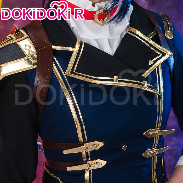 【US LOCAL SHIPPING 】【Size XS-3XL】DokiDoki-R Anime Game Cosplay Cosplay Costume Female Uniform