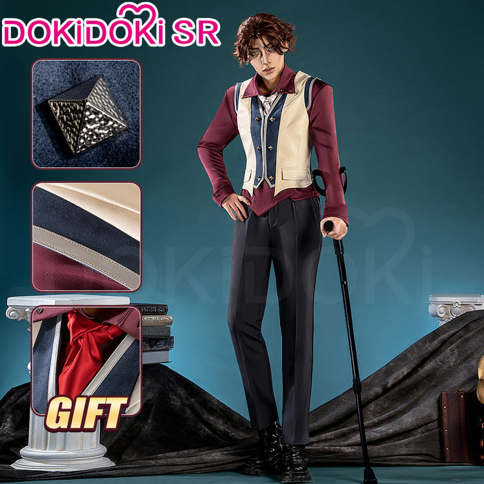 【US LOCAL SHIPPING】【Size S-3XL】【LAST BATCH】DokiDoki-SR Game Cosplay Costume Male Suit