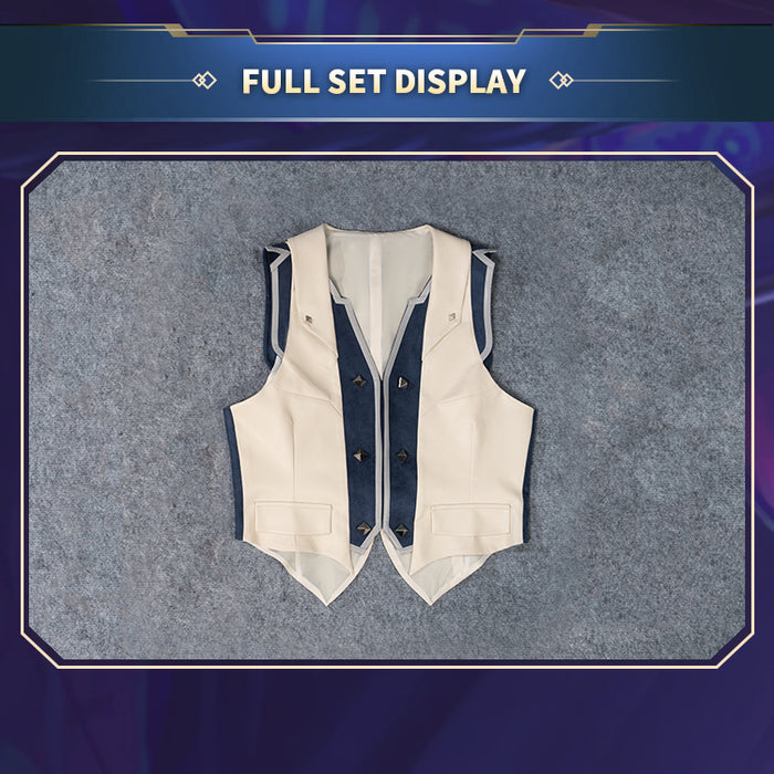 【US LOCAL SHIPPING】【Size S-3XL】【LAST BATCH】DokiDoki-SR Game Cosplay Costume Male Suit