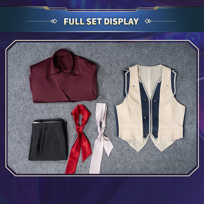 【US LOCAL SHIPPING】【Size S-3XL】【LAST BATCH】DokiDoki-SR Game Cosplay Costume Male Suit