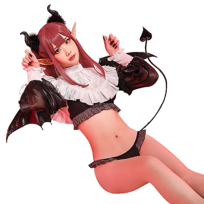 【US/EU LOCAL SHIPPING 】DokiDoki-SR Anime Cosplay Cute Devil Halloween Costume