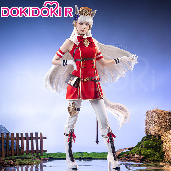 【US/EU LOCAL SHIPPING 】【Size XS-3XL】DokiDoki-R Anime Game Cosplay Costume Red