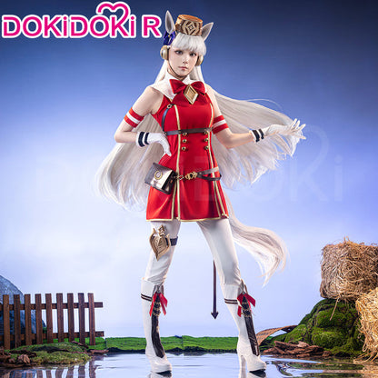 【US/EU LOCAL SHIPPING 】【Size XS-3XL】DokiDoki-R Anime Game Cosplay Costume Red