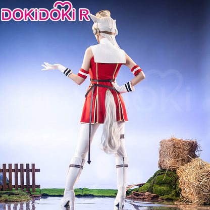 【US/EU LOCAL SHIPPING 】【Size XS-3XL】DokiDoki-R Anime Game Cosplay Costume Red