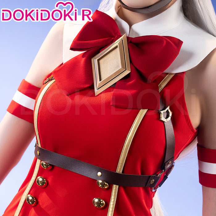 【US/EU LOCAL SHIPPING 】【Size XS-3XL】DokiDoki-R Anime Game Cosplay Costume Red